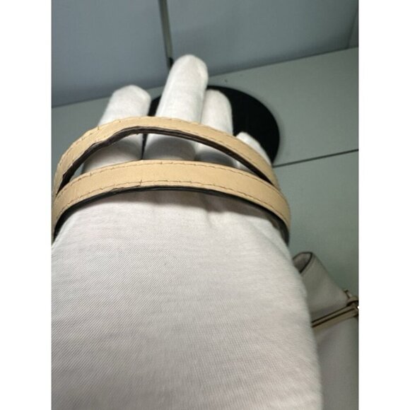 Michael Kors White Pebbled Leather Tote Hand Bag - Picture 8 of 12